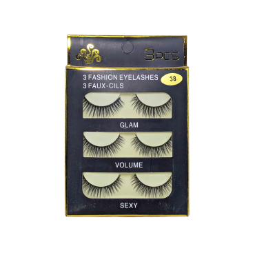 Faux cils 3D GLAM N°38