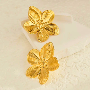 Boucles d'oreilles fleurs...