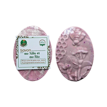 Savon au Nila Bleu et au Riz