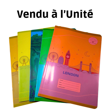 Cahier couverture polypro -...