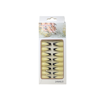 Faux-ongles 12 pièces fan...