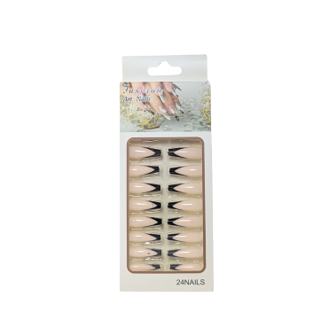 Faux-ongles 12 pièces fan...