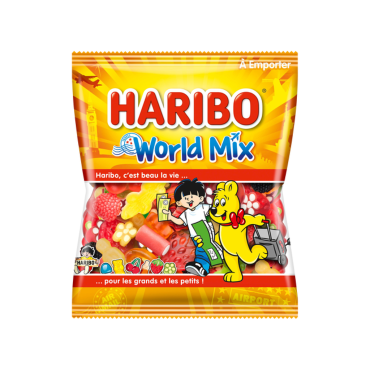 Bonbons Haribo World Mix 120G