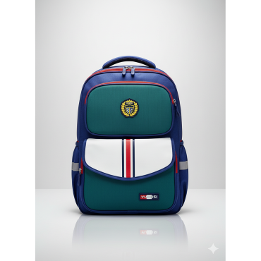 Sac à dos prestige bleu vert
