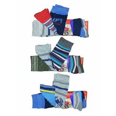 Lot de 3 chaussettes coton...