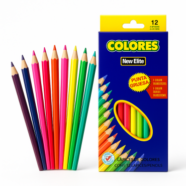 Paquet de 12 crayons de...