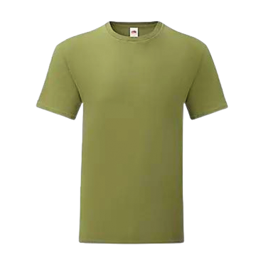 T-shirt Unisexe Vert Olive...