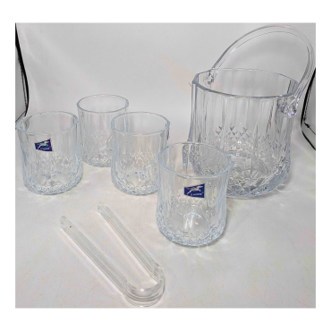 5 pièces Seau à glaçon + 4...