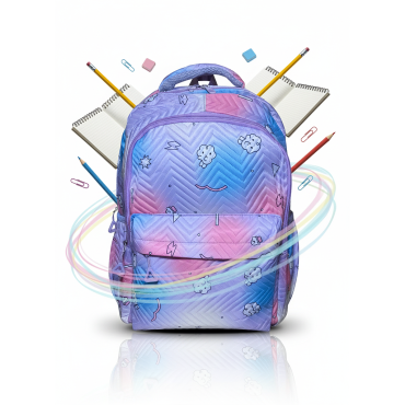 Sac à dos Le Solide Mauve N°2