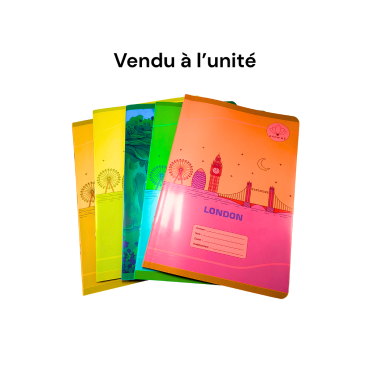 Cahier couverture polypro -...