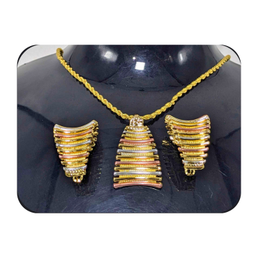 Ensemble plaqué or Daba...