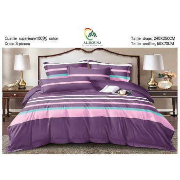 Drap 3 pièces AL MOUNA N°09