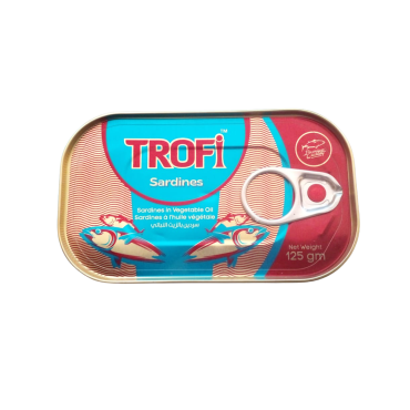 Sardines à l'huile végétale...