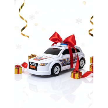 Voiture de police - blanche...