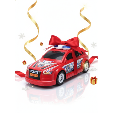 Voiture de police - rouge -...