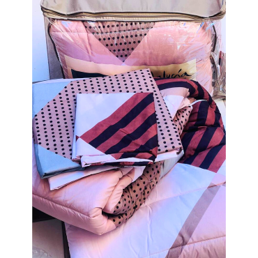 Couette + 1 drap + 2 taies...