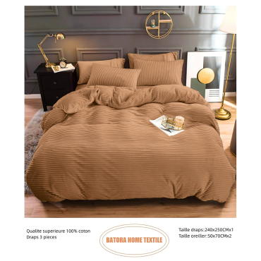 Drap Velours 3 pièces...