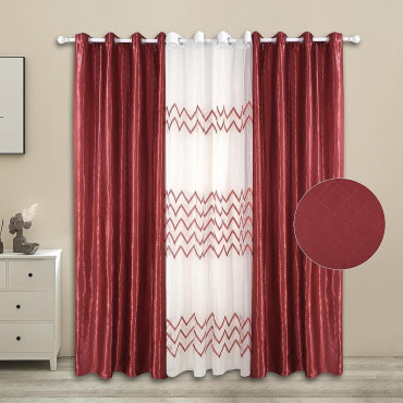 Rideau patch 3 - JIMMY Rouge 2