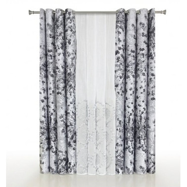 Rideau Brocard 3 pièces N°9