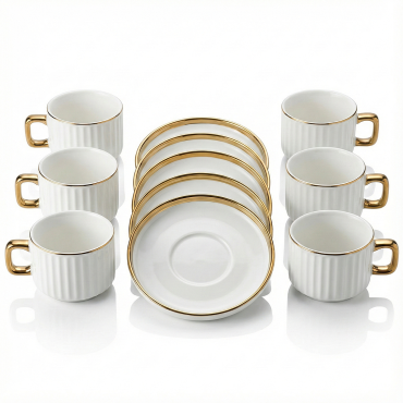 Coffret Café 12P porcelaine...