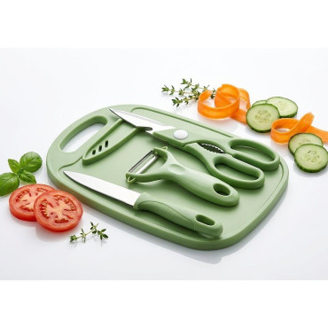 Ensemble couteau, ciseaux,...