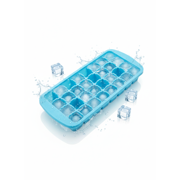 Bacs à glaçons bleu Silicone