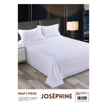 DRAP 3 PIÈCES  A01 BLANC