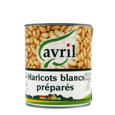 Haricots blancs - Avril - 800G
