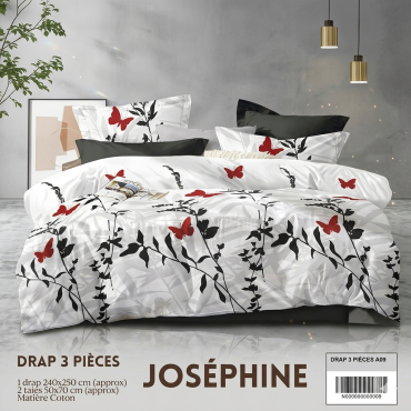 DRAP 3 PIÈCES JOSÉPHINE AA09