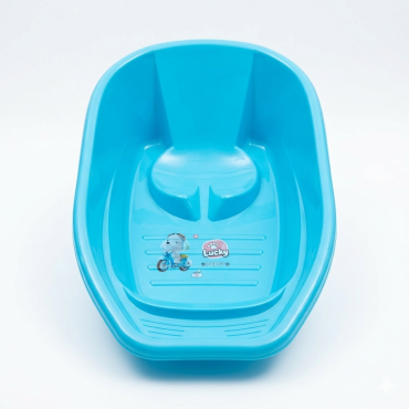 Baignoire en plastique bleu...