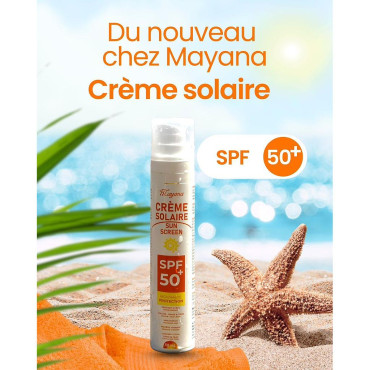 Crème solaire visage et...