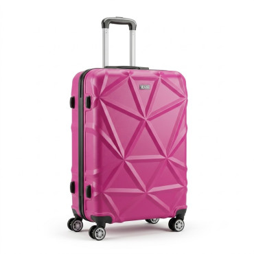 Valise Rose Foncé Medium 20 kg