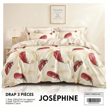 DRAP 3 PIÈCES JOSÉPHINE AA19