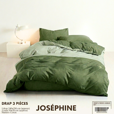 DRAP 3 PIÈCES UNIQUE...