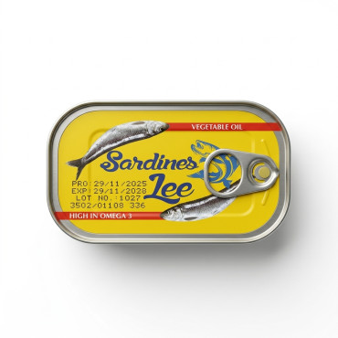 SARDINE à l'huile végétale...