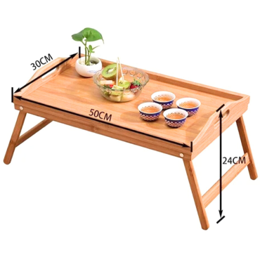Plateau pour Lit en Bambou...