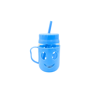 Mug + pipette bleu