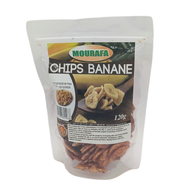 Chips banane - sachet 120G